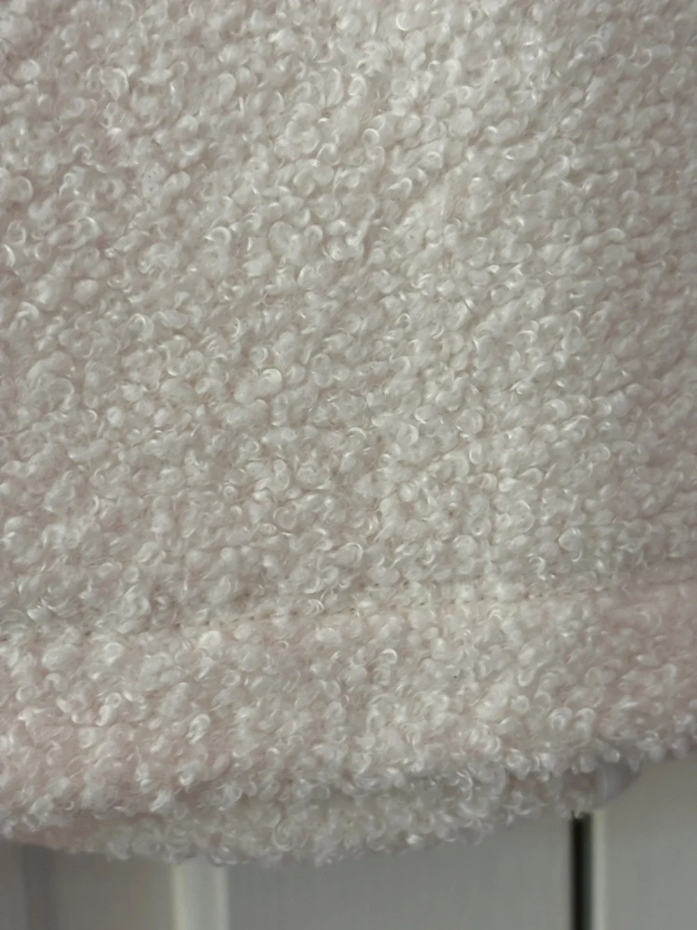 Tommy Bahama Salma Faux Shearling Cream Zip-Up Fleece Jacket‎ Sherpa Size XS